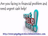 Payday Cash Installment Loans Fast Way To Meet Your Needs