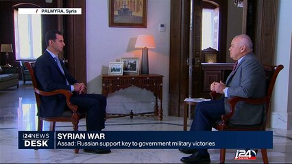 Assad: Russian support key to government military victories