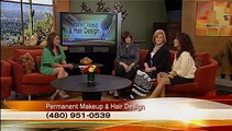 Sally Hayes Permanent Make-up Vor und Nach, wie gesehen auf Phoenix-TV