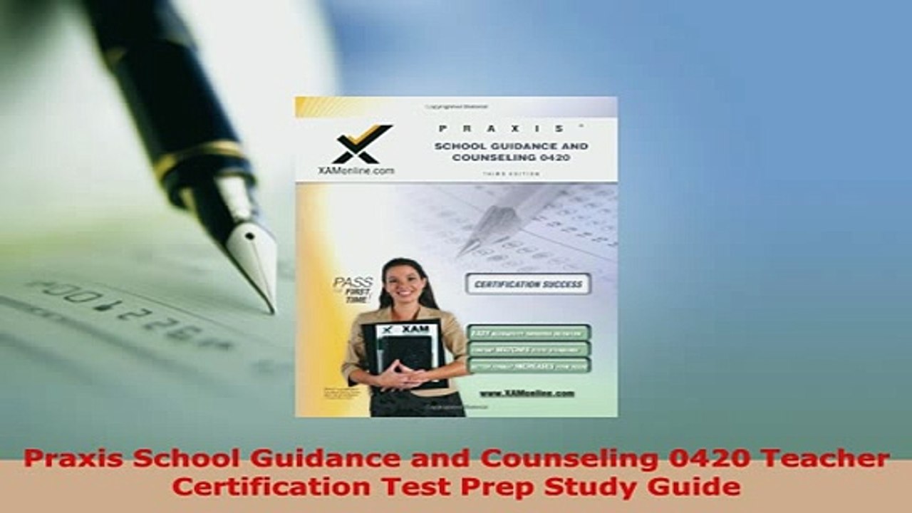 Download  Praxis School Guidance and Counseling 0420 Teacher Certification Test Prep Study Guide Download Full Ebook