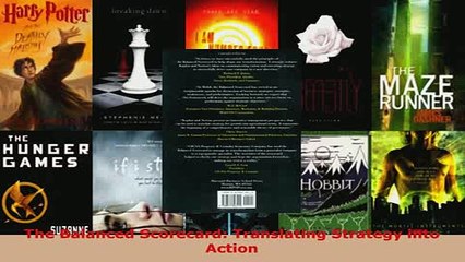 Download  The Balanced Scorecard Translating Strategy into Action  EBook