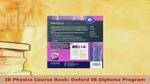 PDF  IB Physics Course Book Oxford IB Diploma Program Download Online