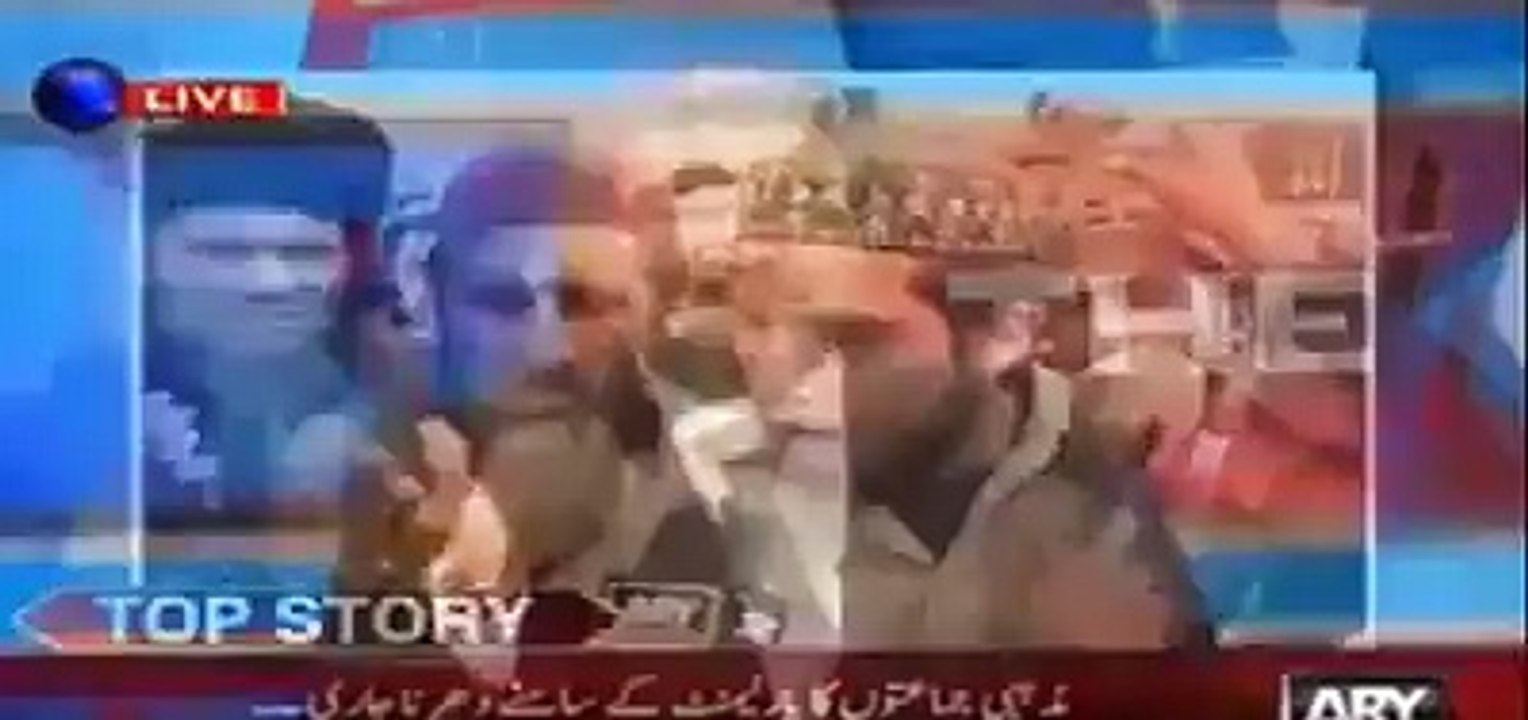 Govt Attack on Dharna Halwa