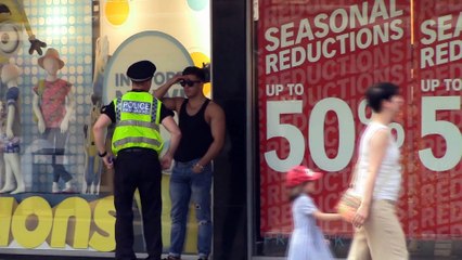 Epic Cotton Bud Prank On A Police Officer #hilarious #banter