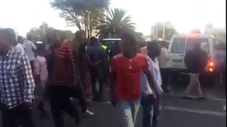 Ethiopia Tragic car accident at Churchill avenue