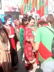 Pakistani. bad girls in imran Khan jalsa Islamabad