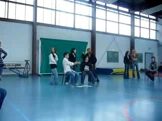 répétition scene du manger 1 fevrier 2007