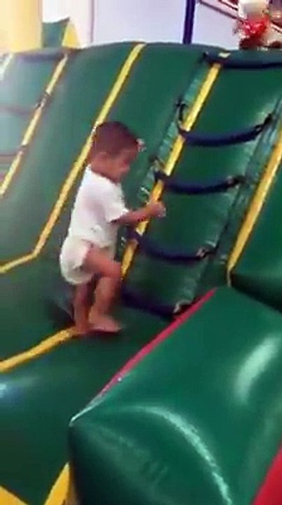 A super miniature athlete training to be a Spartan.