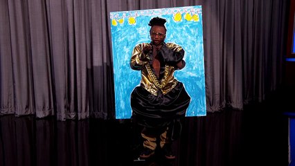 A MC Hammer Birtay Tribu from a 2nd Grader