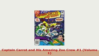 PDF  Captain Carrot and His Amazing Zoo Crew 1 Volume 1 Free Books