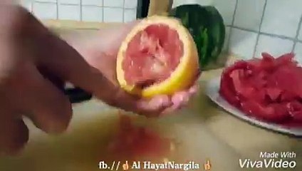 how to make shesha with water melon