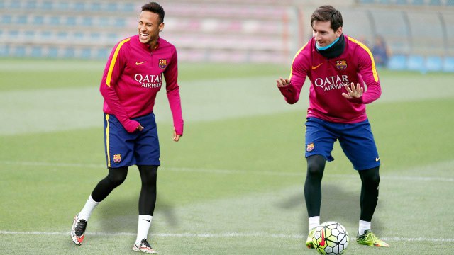 Training Skills - Leo Messi & Neymar Jr