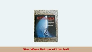 Download  Star Wars Return of the Jedi PDF Online