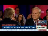 Donald Trump veut punir les femmes qui ont recours à l'avortement