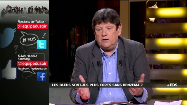 E21 - L'Equipe du Soir (extrait) : Les Bleus sont-ils plus forts sans Benzema ?