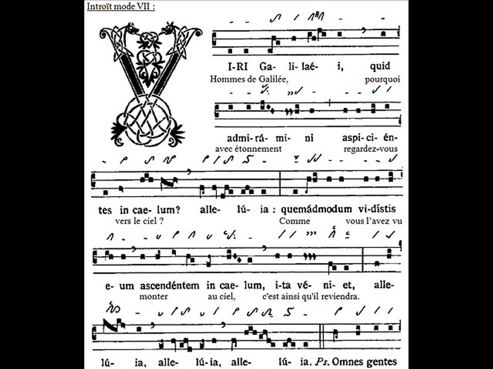 Introitus Viri Galilaei, Ascensione Domini (Ascension du Seigneur)