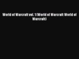 Read World of Warcraft vol. 1 (World of Warcraft World of Warcraft) Ebook Free