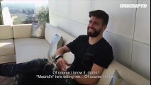 Gerard Piqué Periscope on Real Madrid's anthem - Barça