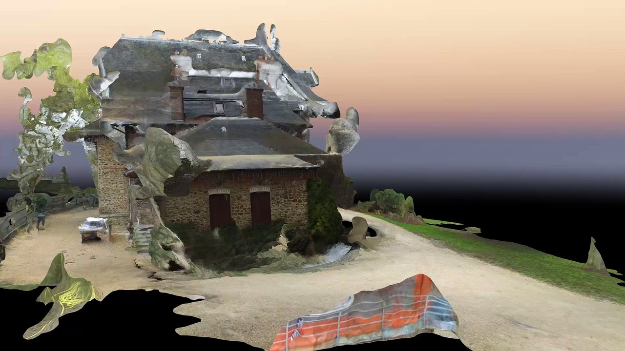 Modelisation PIX4D essai