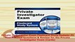 Download  Private Investigator Exam Flashcard Study System PI Test Practice Questions  Review for PDF Online