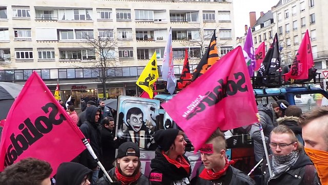Les anti loi El Khomri mobilisent 2 700 personnes dans les rues de Valenciennes