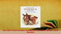 PDF  Six OldTime Horses Postcards SmallFormat Card Books Download Online