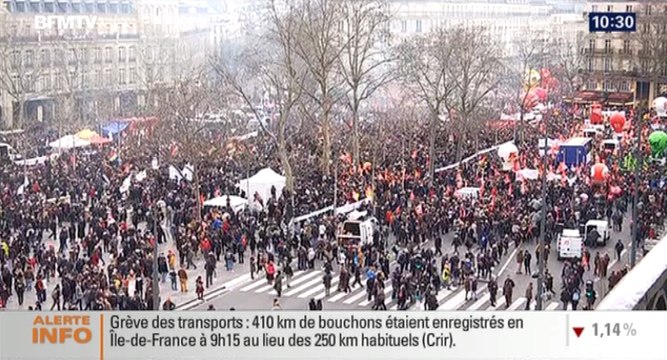 Les débuts de la journée de mobilisation contre la loi Travail, vus par nos télés