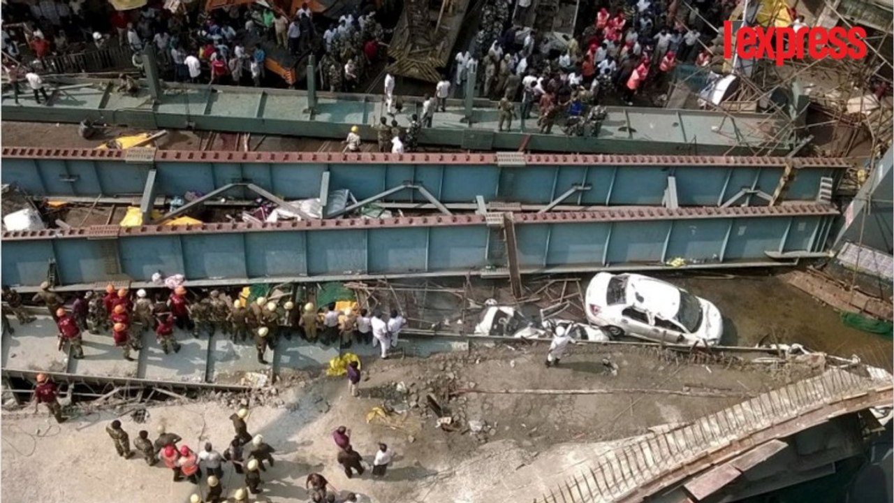 Inde: l'effondrement d'un pont en construction fait au moins 20 morts