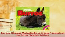 Download  Burros  Donkeys Animales En La Granja  Animals on the Farm Spanish Edition PDF Full Ebook
