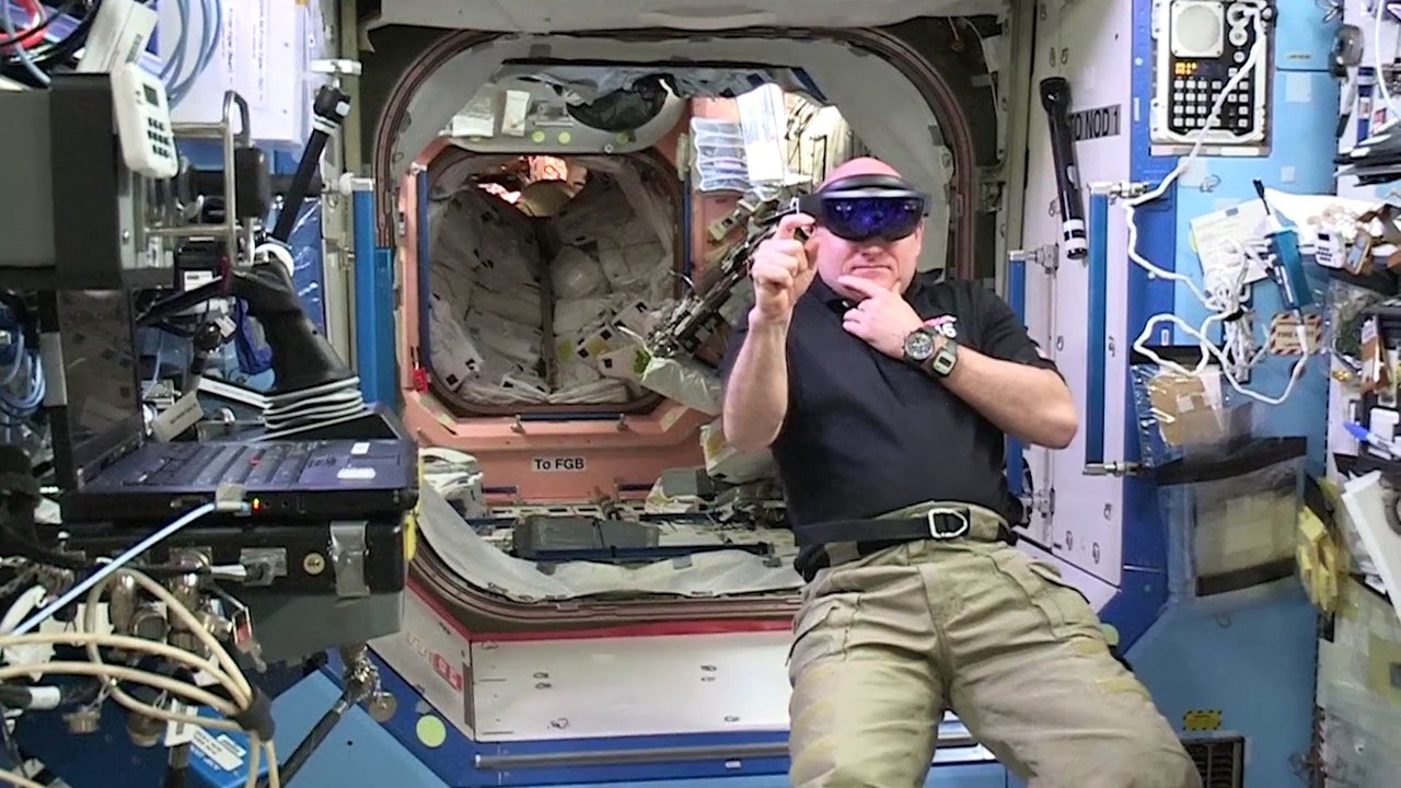 Une visite de Mars avec l'HoloLens