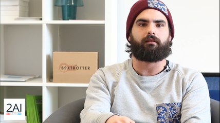 Les Portraits Vidéo de 2AI - Sébastien FONTENAY (Promo 2014, Bordeaux), fondateur de la Boxtrotter