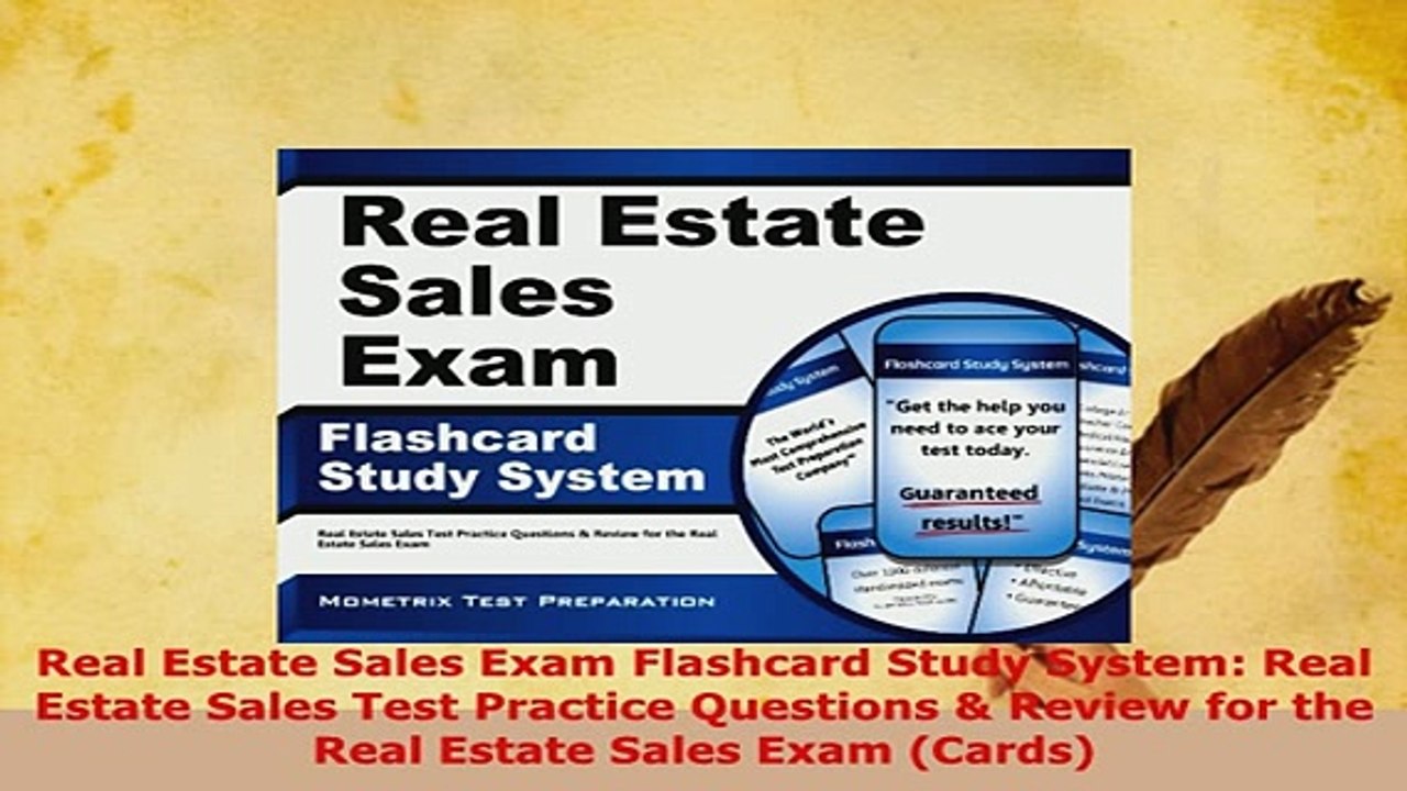 PDF  Real Estate Sales Exam Flashcard Study System Real Estate Sales Test Practice Questions  Download Online