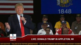 Full Speech- Donald Trump Rally in Appleton, WI (3-30-16)