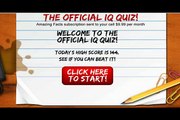 Taking IQ Quizzes on Mobile Phone