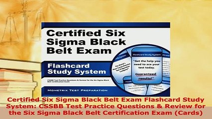 PDF  Certified Six Sigma Black Belt Exam Flashcard Study System CSSBB Test Practice Questions PDF Full Ebook