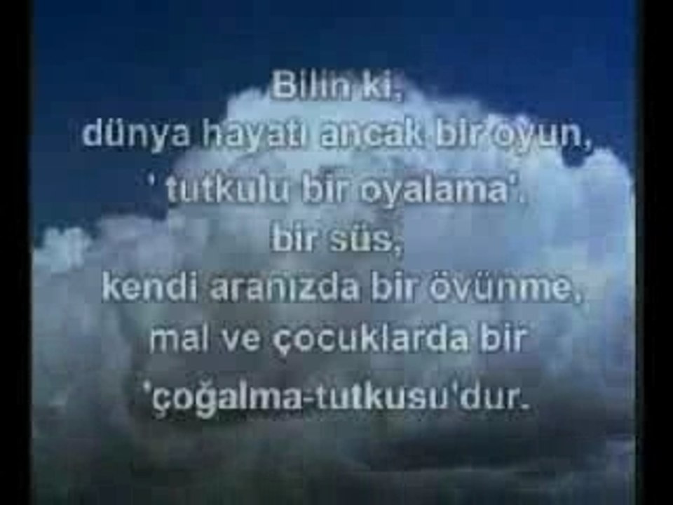 kiyameti hatirlatan