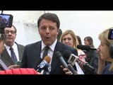 USA - Renzi in visita a Chicago - punto stampa alla Scuola italiana (30.03.16)