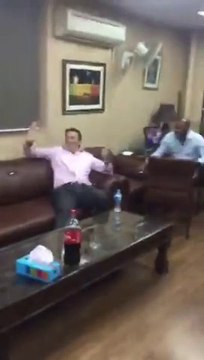 Check out the Celebration from PTV Sports Room on India's Defeat Against West Indies