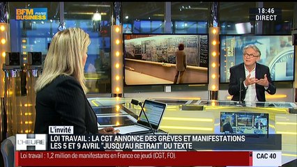 Loi Travail: "Il y a un problème de philosophie générale sur le texte", Jean-Claude Mailly - 31/03