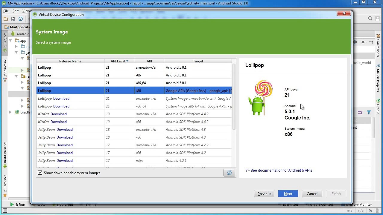 Android App Development for Beginners - 7 - Create a Custom AVD