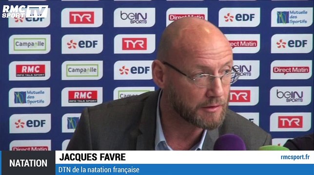 Natation - Favre : On est vraiment désolé de ce qui arrive à Yannick Agnel