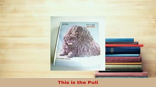 Download  This is the Puli Read Full Ebook
