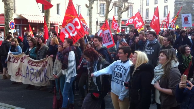 Loi travail : 300 manifestants à Carhaix