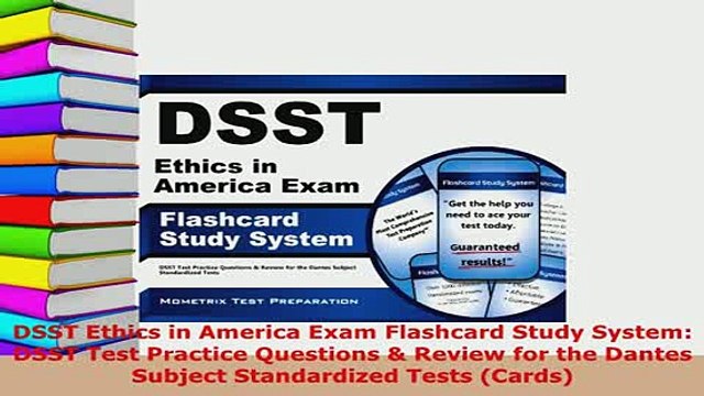 Download DSST Ethics in America Exam Flashcard Study System DSST Test Practice Questions Review Read Online