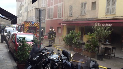 Ajaccio : Incendie en cours au Roi de Rome