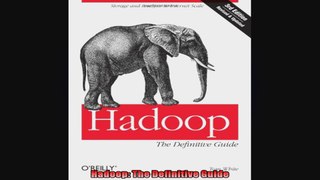 Hadoop The Definitive Guide