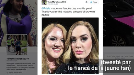 Adele a invité son sosie sur scène lors de son dernier concert