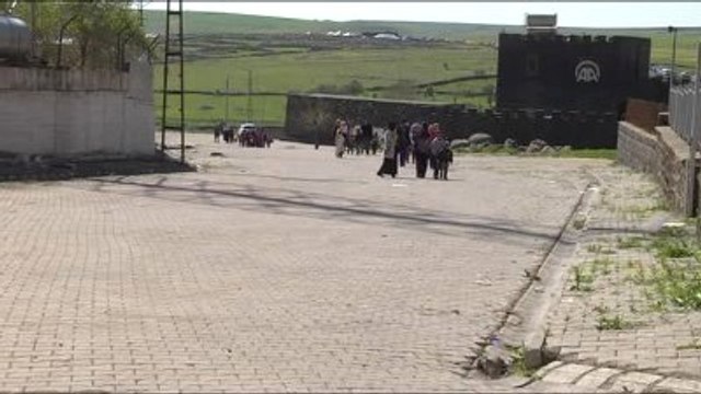 İdil'de Vatandaşlar Evlerine Dönmeye Başladı (2)
