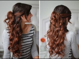 Cute Summer Half Up, Half Down Hairstyle