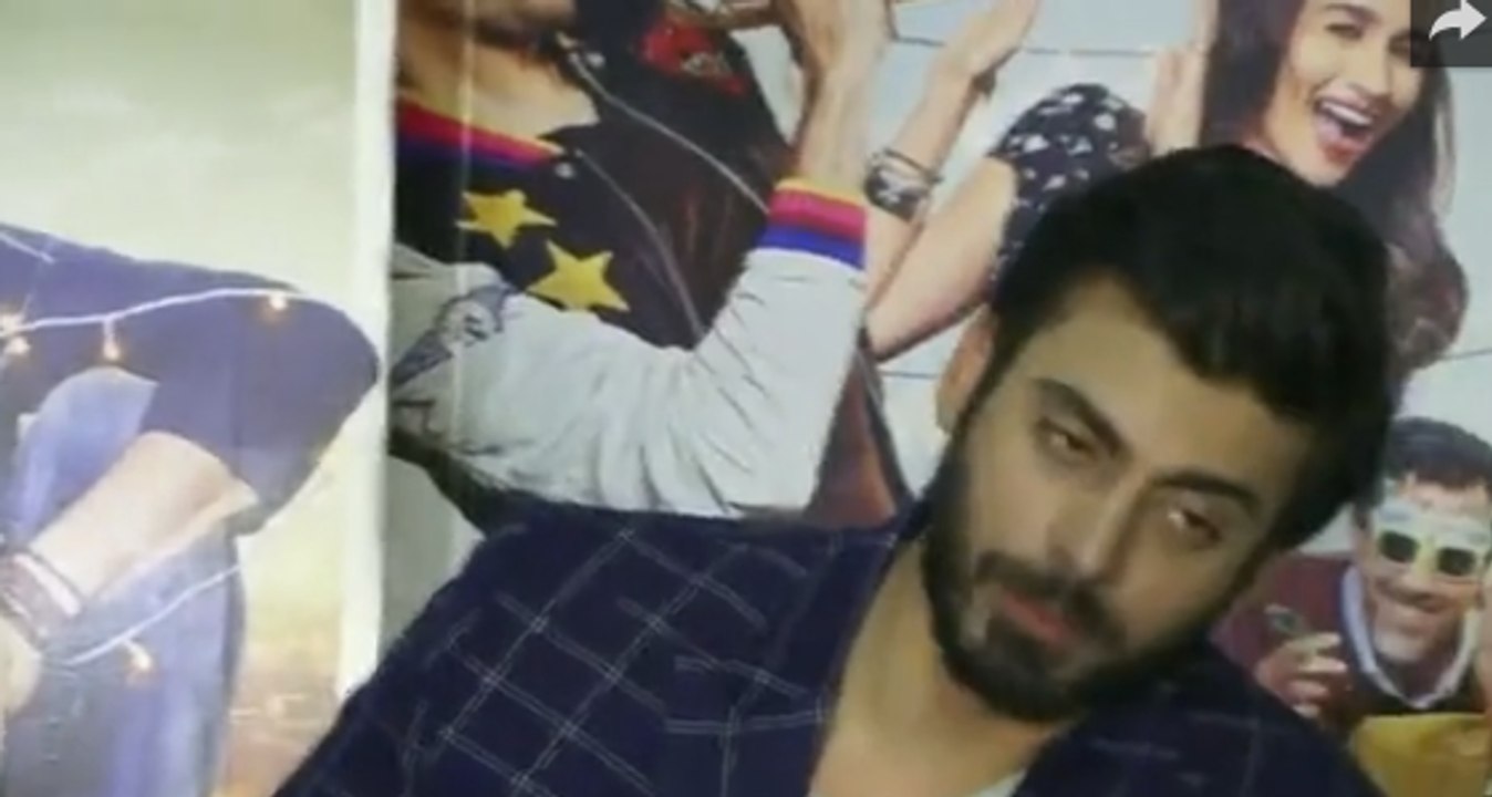 Why is Fawad Khan Acting Weird Is He Drunk